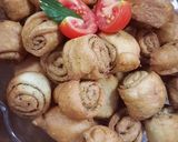 صورة لخطوة 7 من وصفة لفائف الجبنه والزعتر المقليه 😋