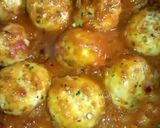 A picture of step 10 of Spicy chicken Meatball Pasta😋🍝🍲.