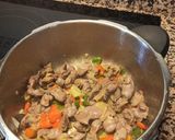 Foto del paso 2 de la receta Arroz con mollejas de pollo