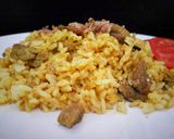 Foto langkah ke 2 dari resep Nasi Goreng Daging Sapi.