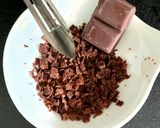 Une image de l'étape 2 de Smoothie banane-choco façon Stracciatella.