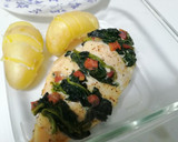 Foto del paso 3 de la receta: Pechuga rellena a la salsa de roquefort