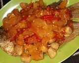 Foto langkah ke 11 dari resep Gurame Asam Manis.
