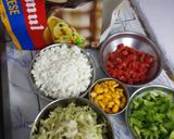 A picture of step 1 of Veg paneer mayonnaise sandwich.