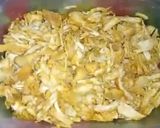A picture of step 3 of Chicken Tikka shawarma.
