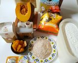 Foto langkah ke 1 dari resep Whole Wheat Pumpkin Oat Bread (No Egg).