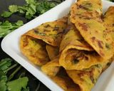 वेजीटेबल आटा चीला (Vegetable aata cheela recipe in hindi) रेसिपी चरण 7 फोटो