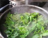 A picture of step 2 of Delicious Veggies from the garden, Spinach & Chard.