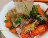 Hình bước làm 4 của món Sợi hủ tiếu làm từ bánh tráng