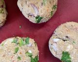 A picture of step 3 of Vegan Jackfruit Kabab Awadhi style.