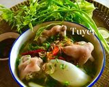 Hình bước làm 4 của món Hủ tiếu giò heo