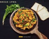 A picture of step 7 of Bread Upma.