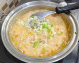 Foto langkah ke 4 dari resep Bubur Ayam High Protein.