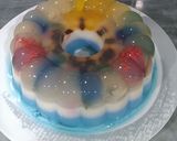 Foto langkah ke 10 dari resep Puding Susu Yogurt with Edible Flower / Hantaran / Gift.