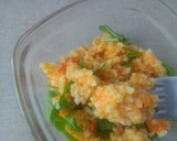 Foto del paso 3 de la receta: Bulgur con salsa de zanahoria enriquecido con Agua de mar