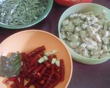 Foto langkah ke 1 dari resep Sambal teri kacang tempe.
