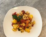 Fokhagymás csirke zöldségekkel recept fázis 2 fotója