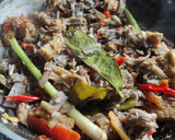 Foto langkah ke 3 dari resep Tumis Jantung Pisang.