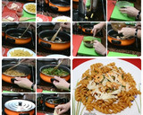 Foto del paso 2 de la receta: Espirales con langostinos