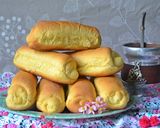 Foto del paso 5 de la receta: Pancitos rellenos con dulce de leche😎