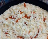 عکس مرحله 4 از دستور پیتزا قارچ و گوشت🍕