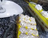 صورة لخطوة 4 من وصفة تيراميسو الليمون 🍋💛 بدون ماسكربون