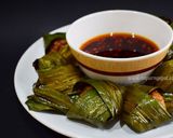 A picture of step 5 of Chicken in Pandan Leaves (Thai Pandan Chicken).