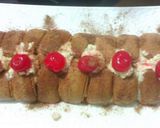 Foto del paso 8 de la receta: Rollo de tiras de tiramisú