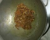 A picture of step 3 of Kachha kele ki sabji.