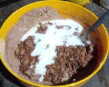 Foto del paso 2 de la receta: Brownie indeciso de Manzana, Limón, Coco y Malta * vegano