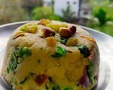A picture of step 3 of Upma.