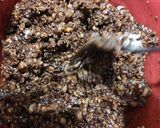 A picture of step 3 of "Banana - Chocolate - Walnut Overnight Oats" 🌃 💪.