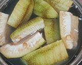 Hình bước làm 1 của món Mẹt mít trộn