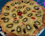 Foto del paso 6 de la receta: Tarta de manzana y kiwi con crema pastelera