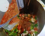 A picture of step 2 of Pearl and Sorghum Millet Bisi Bele Bhaat.