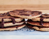 Foto del paso 6 de la receta: Mini pancakes saludables 🥞 de pera y avena 🍐🥣 Hotcakes sin azúcar, sin edulcorante, sin balanza