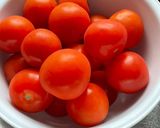 A picture of step 1 of Tomato and Basil Sauce:.