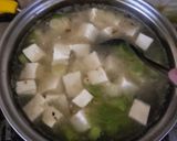 Foto langkah ke 4 dari resep Sup Tahu Putih Kuah Homemade Dashi.