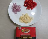 Foto langkah ke 1 dari resep Tumis Buncis Kornet.