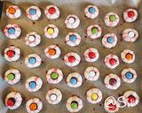 Foto del paso 9 de la receta: 28.🍪Galletas "Ojos de Coco" para Halloween🥥