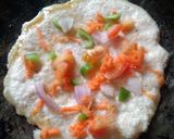 A picture of step 4 of Uttapam.