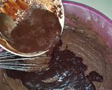 A picture of step 9 of Black forest cake without oven.