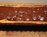 Une image de l'étape 4 de Tarte chocolat  orange.