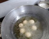 A picture of step 3 of Ras Malai.