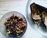 Une image de l'étape 6 de 2 recettes en 1 : aubergines confites et caviar d'aubergines 🍆.