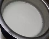 A picture of step 1 of Rose subja seeds milkshake.