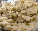 A picture of step 2 of Causa Limeña – Peruvian mash-up.