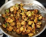 A picture of step 5 of Ivy gourd,groundnut subji.