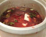 A picture of step 4 of Pomegranate biriyani.