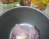 Foto langkah ke 2 dari resep Bakpao Ubi Ungu (isi kacang merah - No Mixer).